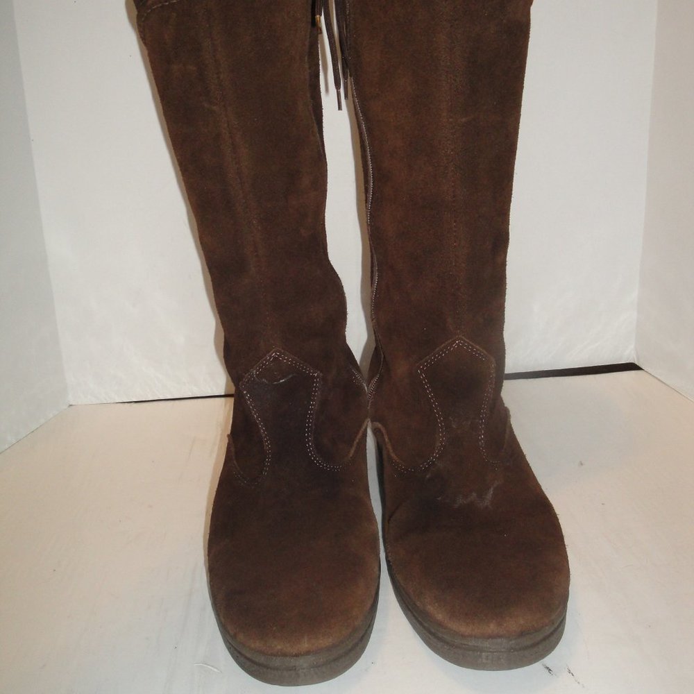 Lucerne Brown Suede Winter Boots